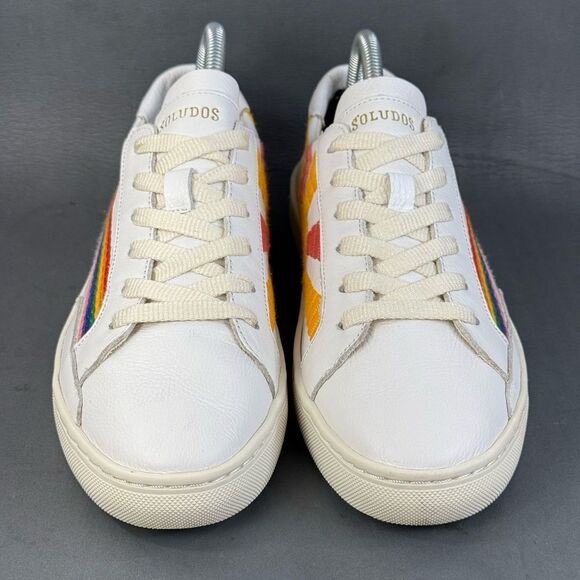 SOLUDOS Ibiza sneaker shoes X Lockhart Embroidery women’s size 9 - Picture 2 of 9
